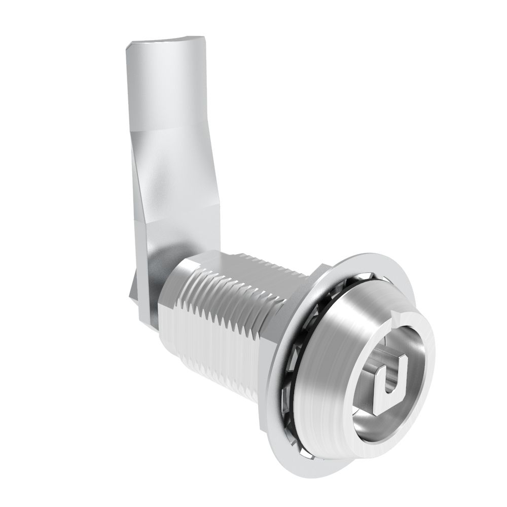 Southco VISE ACTION® Compression Latch, Large Size, 8 mm Square, Aluminum Alloy, Powder Coated, Clear, 38 mm (1.5 in) Grip