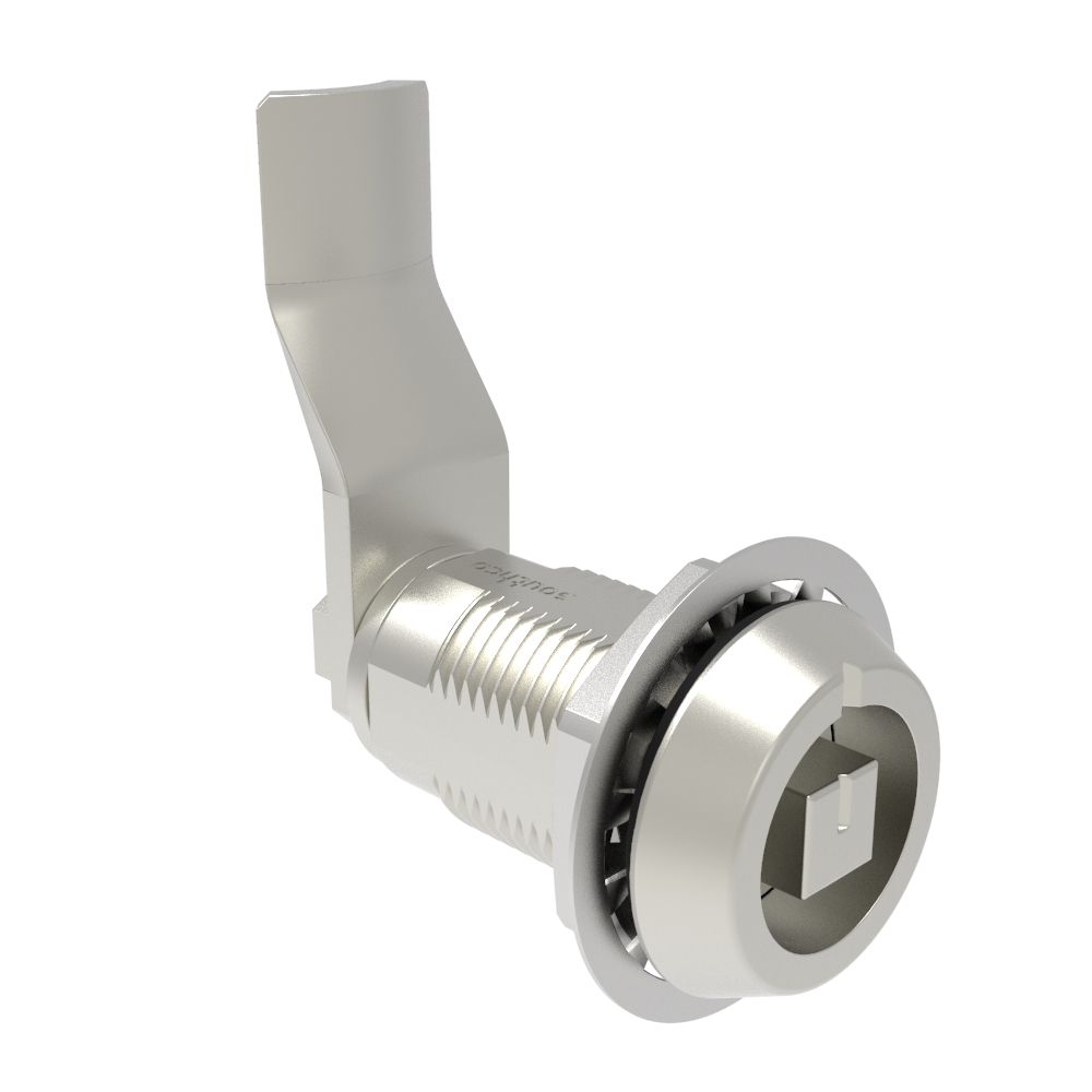 Southco VISE ACTION® Compression Latch, Large Size, 8 mm Square, Stainless Steel, Electropolished, 37 mm (1.46 in) Grip