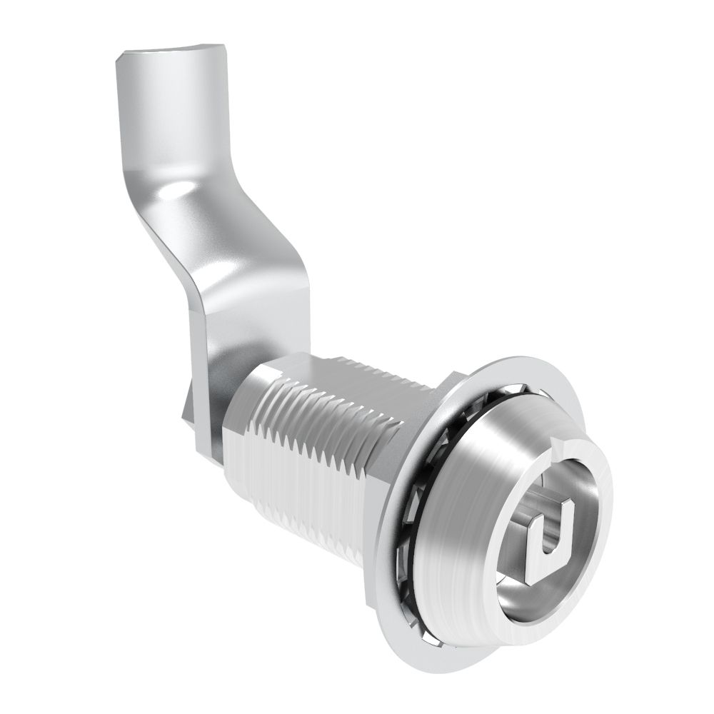 Southco VISE ACTION® Compression Latch, Large Size, 8 mm Square, Aluminum Alloy, Powder Coated, Clear, 50 mm (1.97 in) Grip