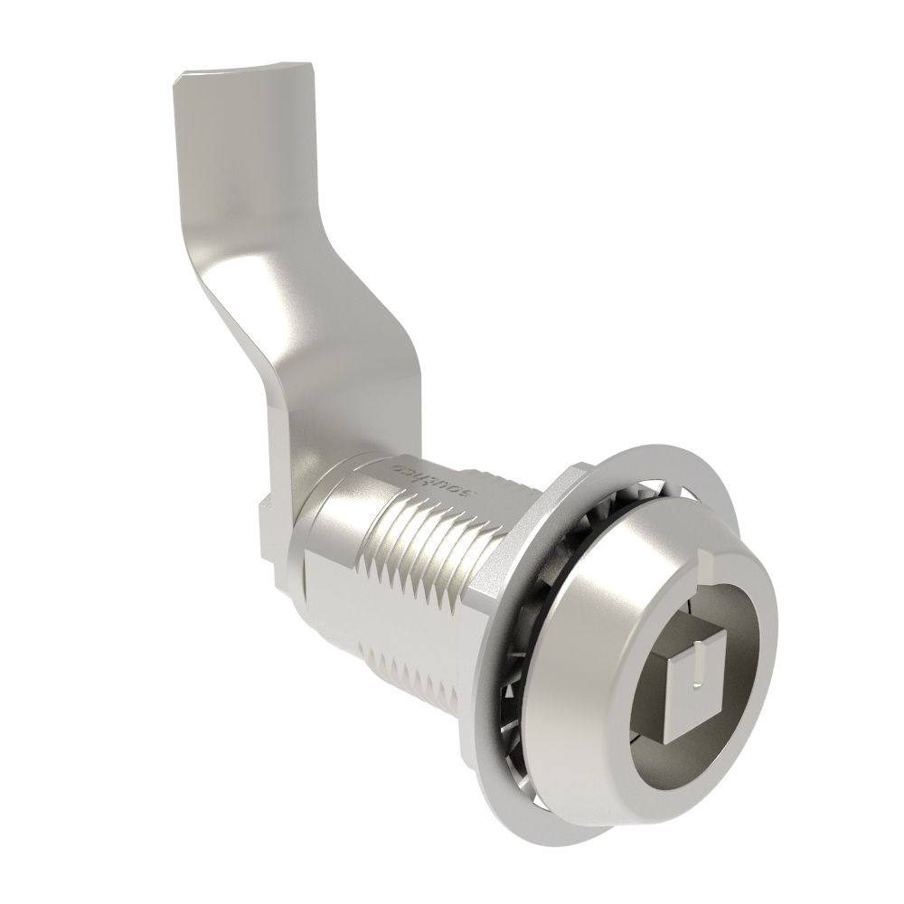 Southco VISE ACTION® Compression Latch, Large Size, 8 mm Square, Stainless Steel, Electropolished, 45 mm (1.77 in) Grip