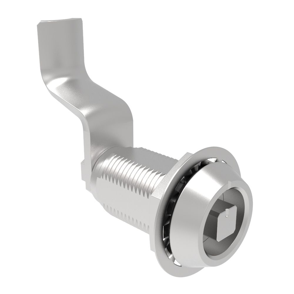 Southco VISE ACTION® Compression Latch, Large Size, 8 mm Square, Stainless Steel, Passivated, 58 mm (2.28 in) Grip