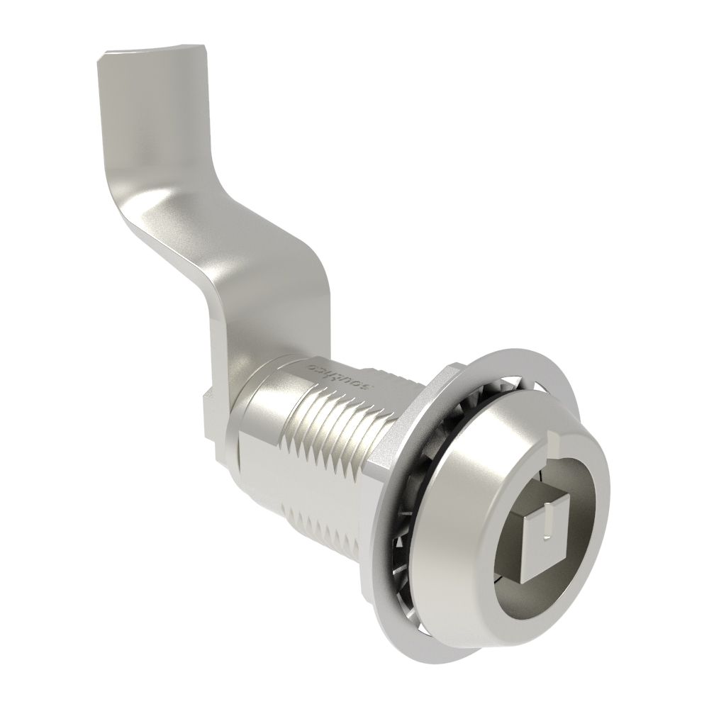 Southco VISE ACTION® Compression Latch, Large Size, 8 mm Square, Stainless Steel, Electropolished, 49 mm (1.93 in) Grip