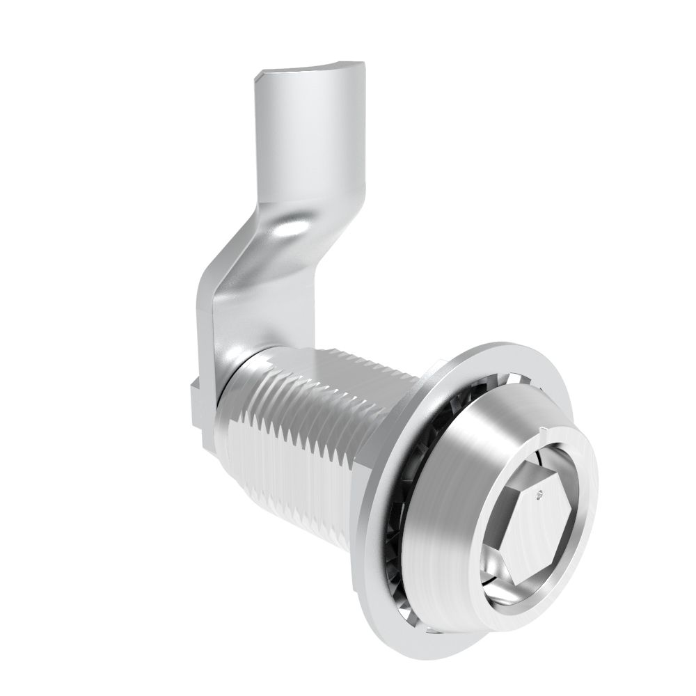 Southco VISE ACTION® Compression Latch, Large Size, Bellcore 216, Aluminum Alloy, Powder Coated, Clear, 28 mm (1.1 in) Grip