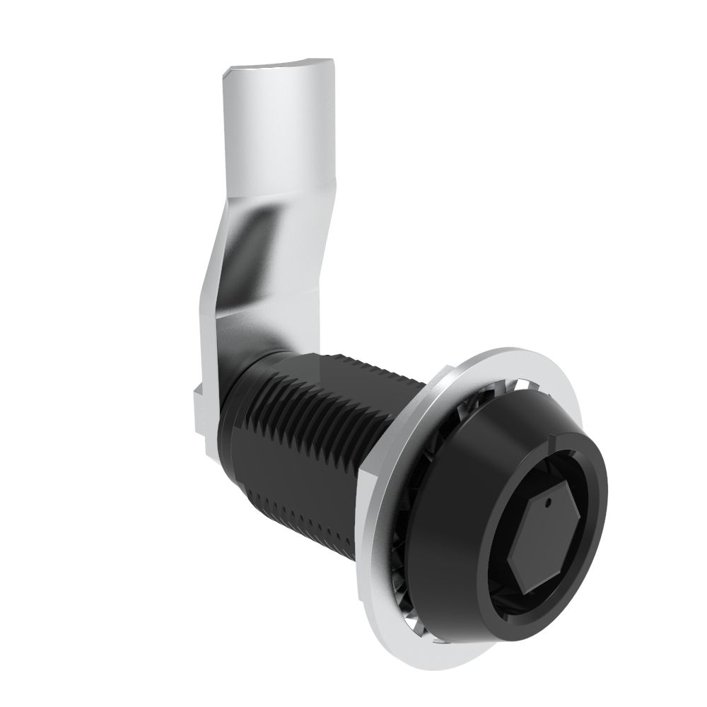 Southco VISE ACTION® Compression Latch, Large Size, Bellcore 216, Aluminum Alloy, Hard Anodized, Black, 34 mm (1.34 in) Grip