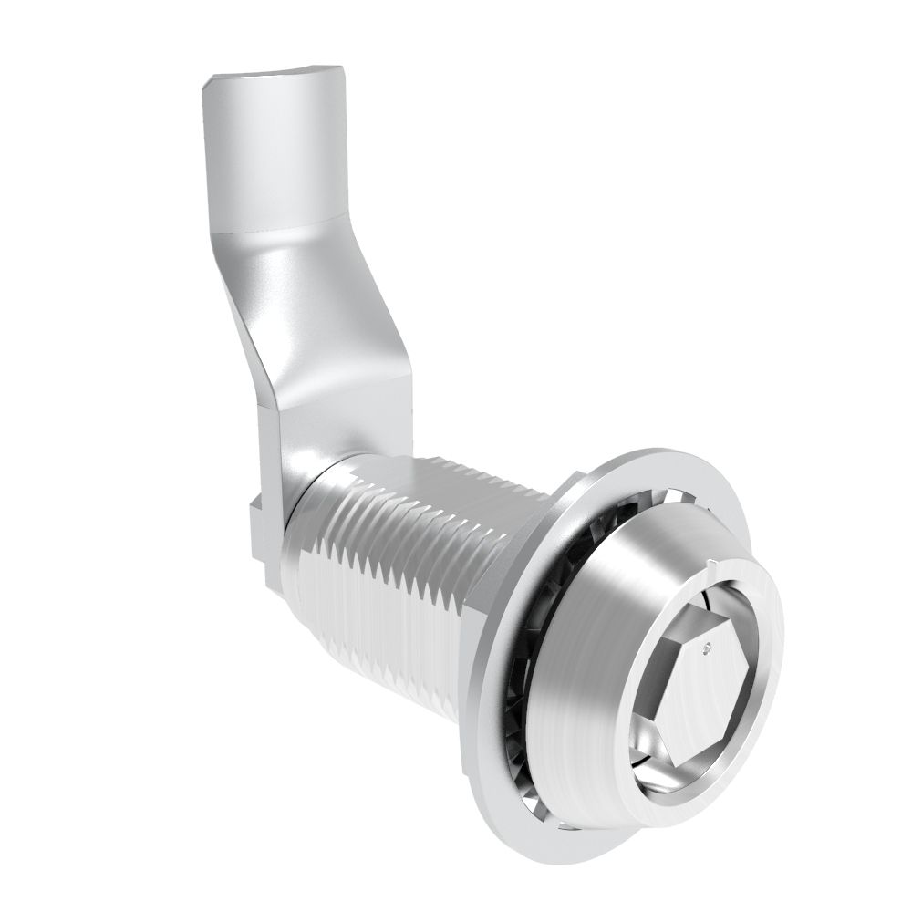 Southco VISE ACTION® Compression Latch, Large Size, Bellcore 216, Aluminum Alloy, Powder Coated, Clear, 40 mm (1.57 in) Grip