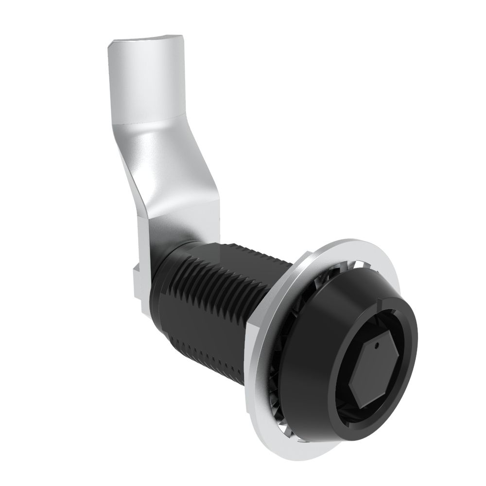Southco VISE ACTION® Compression Latch, Large Size, Bellcore 216, Aluminum Alloy, Hard Anodized, Black, 44 mm (1.73 in) Grip