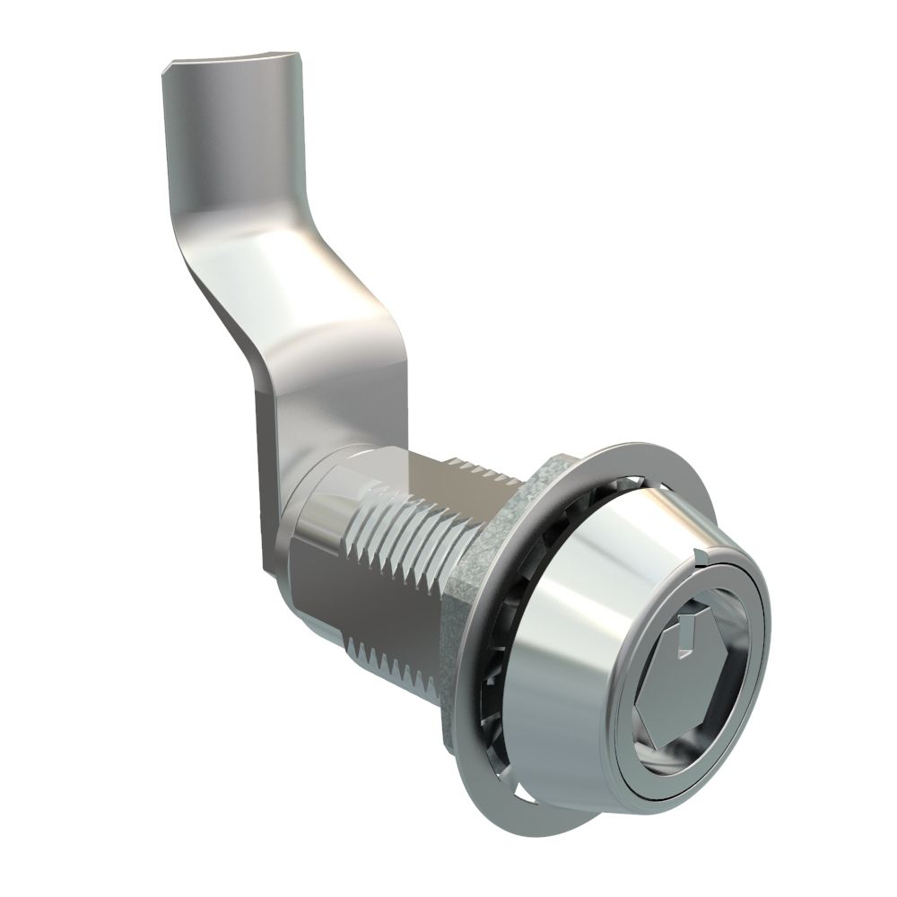 Southco VISE ACTION® Compression Latch, Large Size, Bellcore 216, Zinc Alloy, Chrome Plated, Bright, 43 mm (1.69 in) Grip