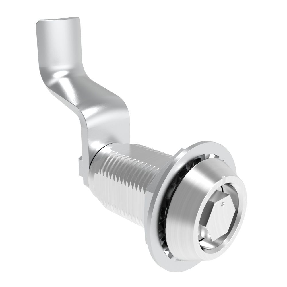 Southco VISE ACTION® Compression Latch, Large Size, Bellcore 216, Aluminum Alloy, Powder Coated, Clear, 56 mm (2.2 in) Grip