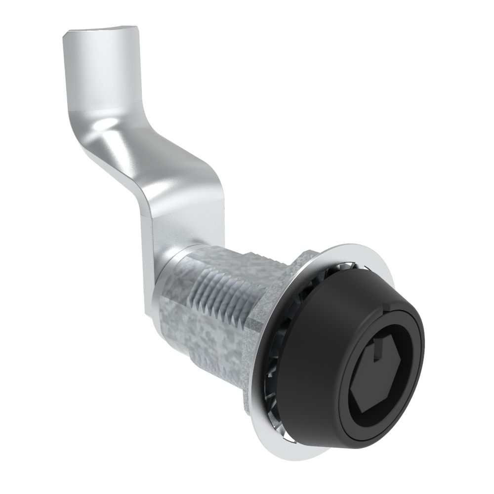 Southco VISE ACTION® Compression Latch, Large Size, Bellcore 216, Zinc Alloy, Powder Coated, Black, 51 mm (2.01 in) Grip