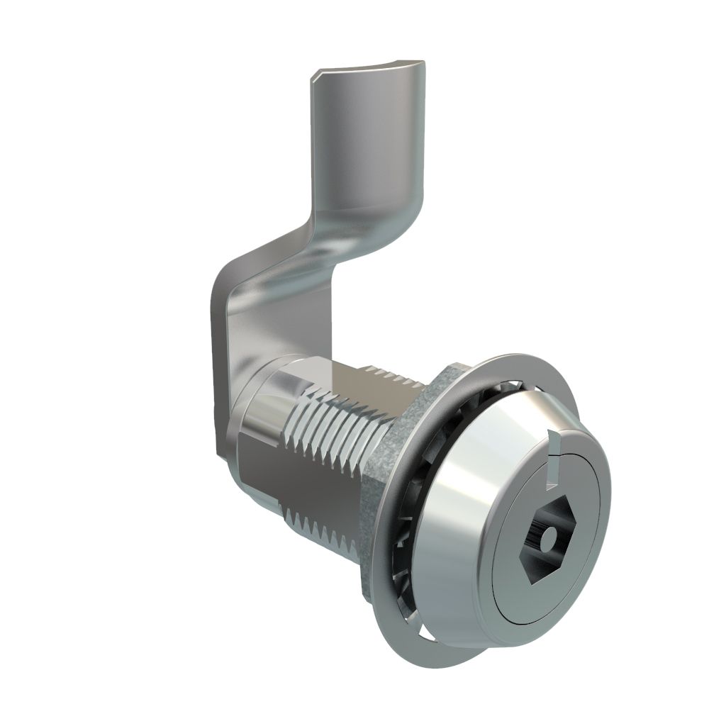 Southco VISE ACTION® Compression Latch, Large Size, Bellcore Electronics, Zinc Alloy, Chrome Plated, Bright, 17 mm (0.67 in) Grip