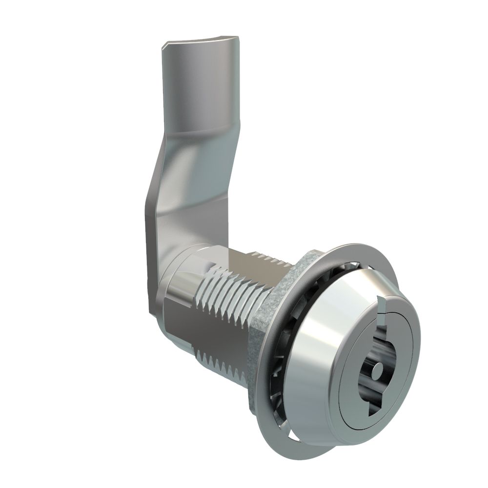 Southco VISE ACTION® Compression Latch, Large Size, 3 mm Double Bitted Recess, Zinc Alloy, Chrome Plated, Bright, 27 mm (1.06 in) Grip