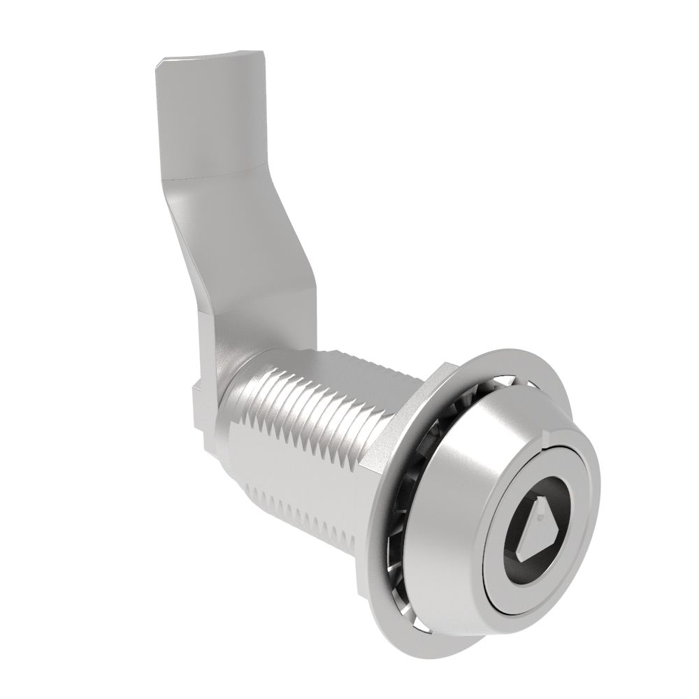 Southco VISE ACTION® Compression Latch, Large Size, 7 mm Triangle, Stainless Steel, Passivated, 44 mm (1.73 in) Grip