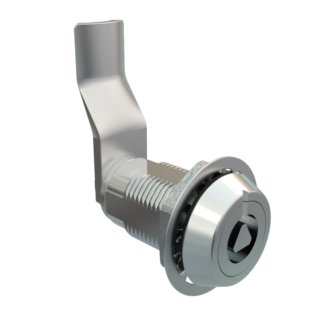 Southco VISE ACTION® Compression Latch, Large Size, 7 mm Triangle, Zinc Alloy, Chrome Plated, Bright, 35 mm (1.38 in) Grip