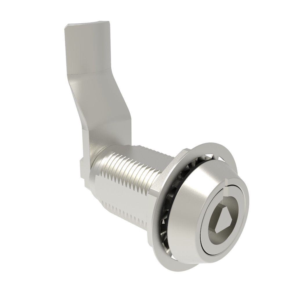 Southco VISE ACTION® Compression Latch, Large Size, 7 mm Triangle, Stainless Steel, Electropolished, 35 mm (1.38 in) Grip