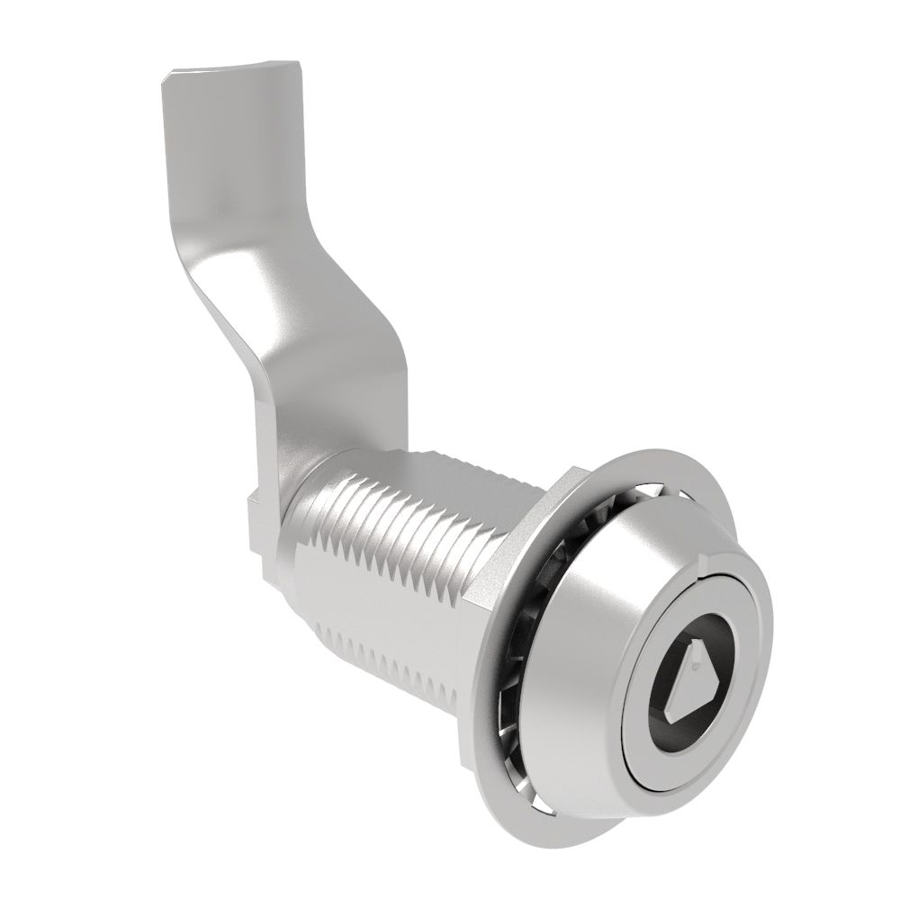 Southco VISE ACTION® Compression Latch, Large Size, 7 mm Triangle, Stainless Steel, Passivated, 50 mm (1.97 in) Grip