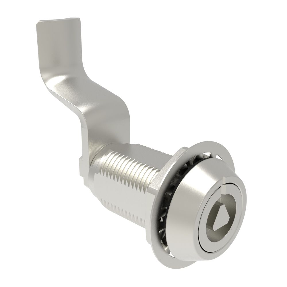 Southco VISE ACTION® Compression Latch, Large Size, 7 mm Triangle, Stainless Steel, Electropolished, 51 mm (2.01 in) Grip