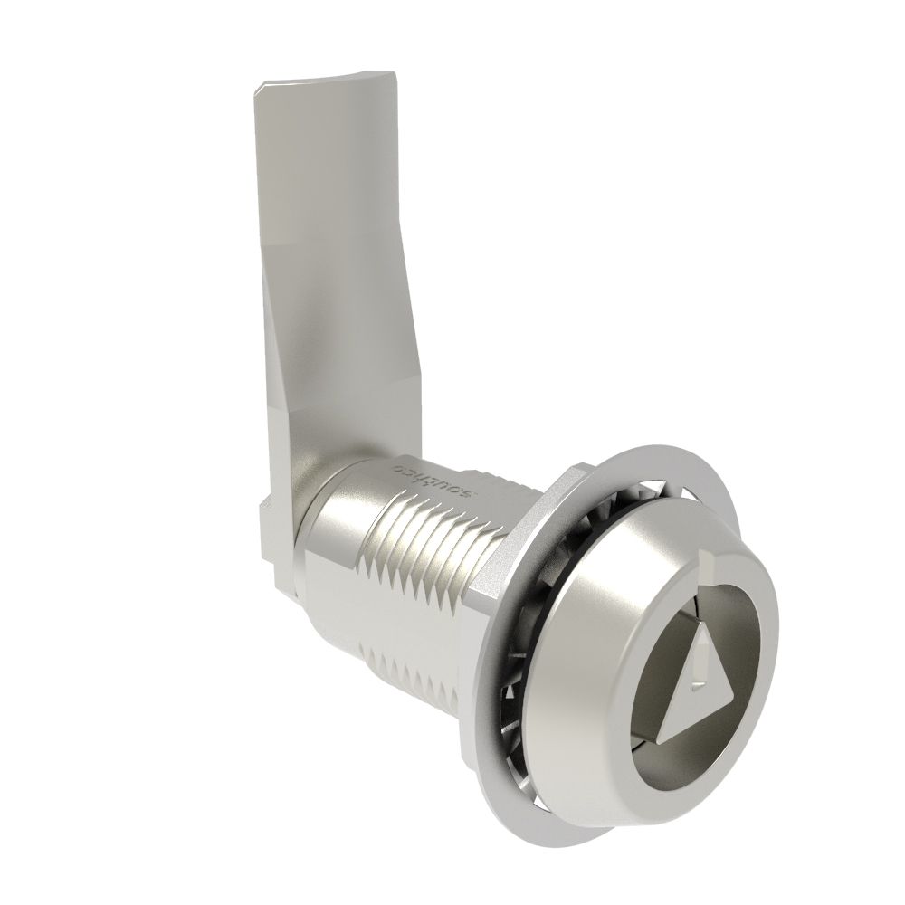 Southco VISE ACTION® Compression Latch, Large Size, 7 mm Tapered Triangle, Stainless Steel, Electropolished Bright, 33 mm (1.3 in) Grip