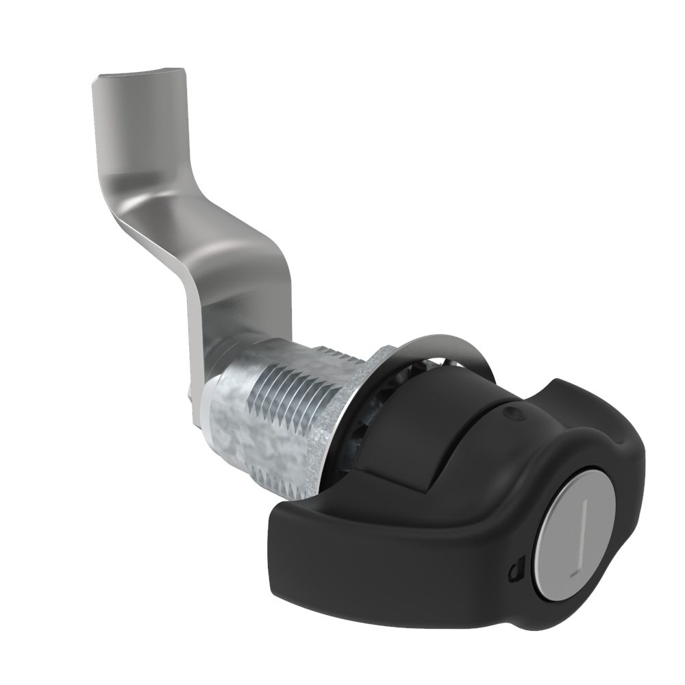 Southco VISE ACTION® Compression Latch, Large Size, Wing, Zinc Alloy, Powder Coated, Black, 51 mm (2.01 in) Grip