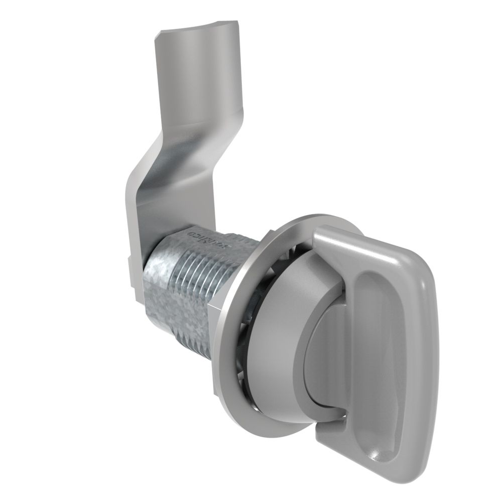 Southco VISE ACTION® Compression Latch, Large Size, Knob Style, Zinc Alloy, Powder Coated, Silver, 23 mm (0.91 in) Grip