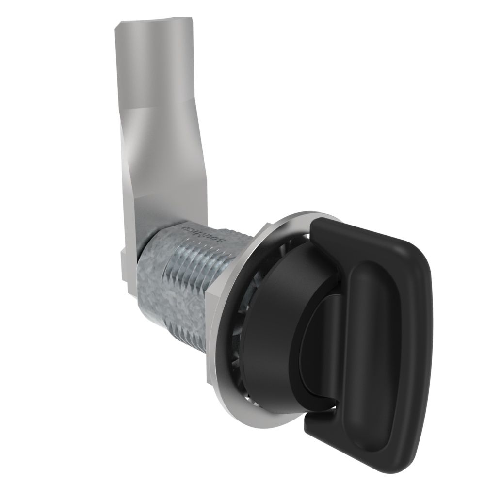 Southco VISE ACTION® Compression Latch, Large Size, Knob Style, Zinc Alloy, Powder Coated, Black, 33 mm (1.3 in) Grip