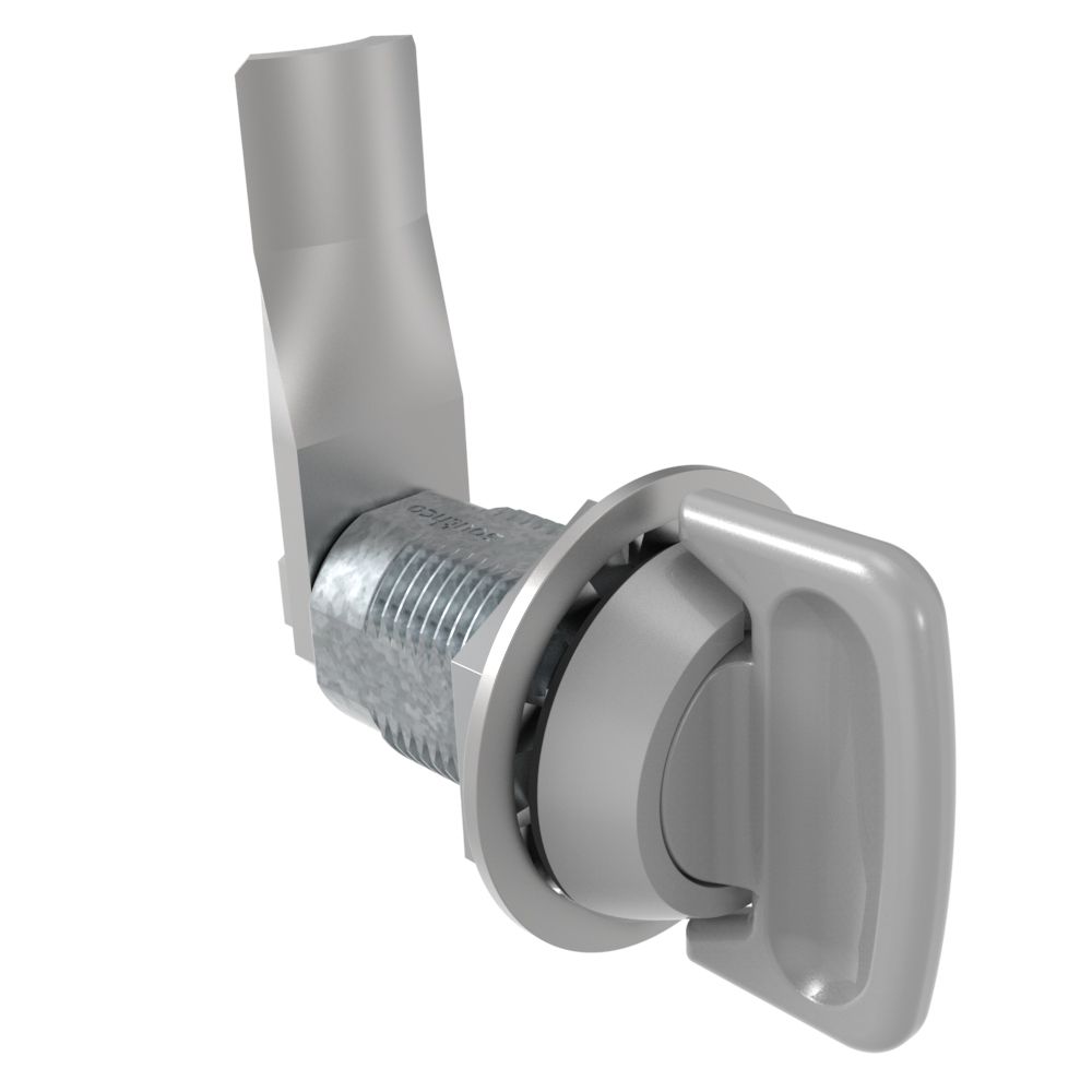 Southco VISE ACTION® Compression Latch, Large Size, Knob Style, Zinc Alloy, Powder Coated, Silver, 33 mm (1.3 in) Grip