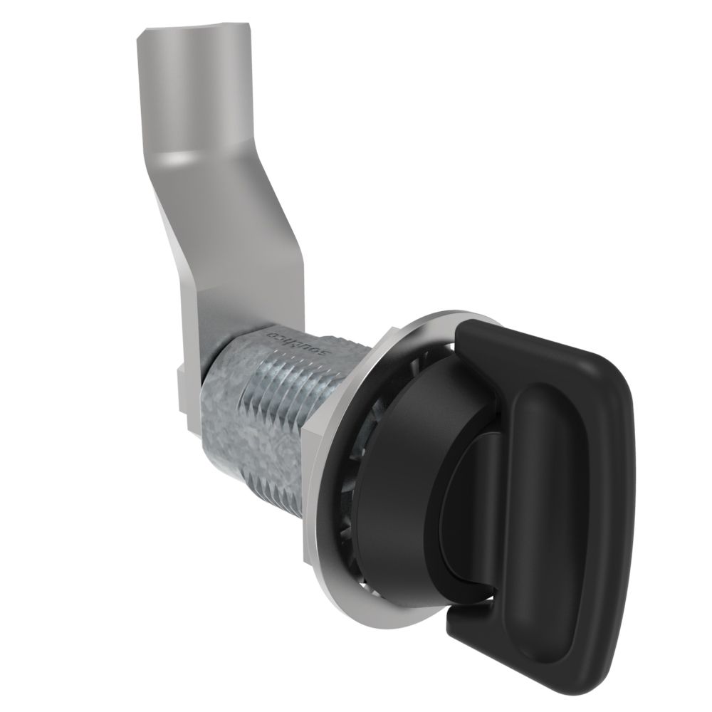 Southco VISE ACTION® Compression Latch, Large Size, Knob Style, Zinc Alloy, Powder Coated, Black, 39 mm (1.54 in) Grip
