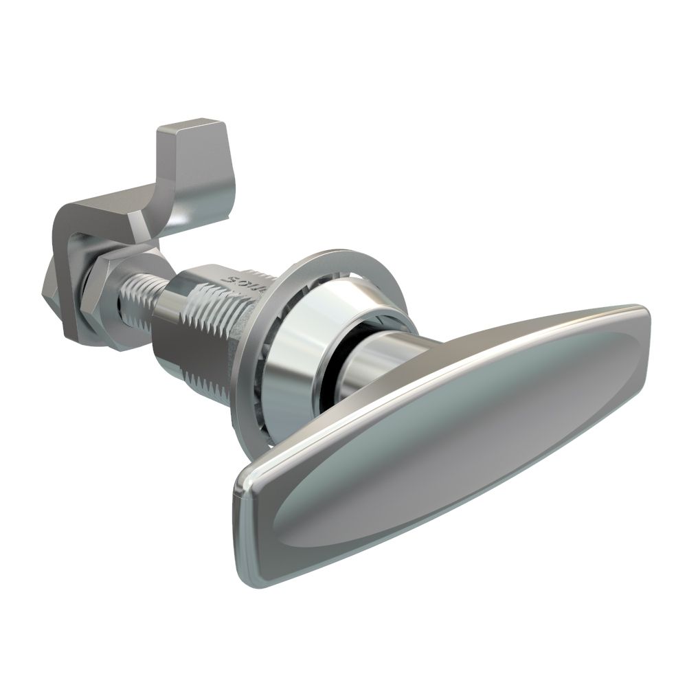 Southco VISE ACTION® Compression Latch, Large Size, T-Handle, Zinc Alloy, Chrome Plated, Bright