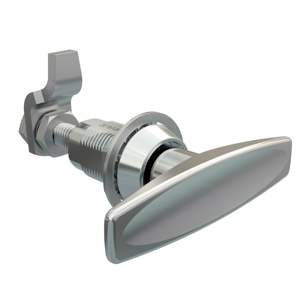 Southco VISE ACTION® Compression Latch, Large Size, T-Handle, Zinc Alloy, Chrome Plated, Bright