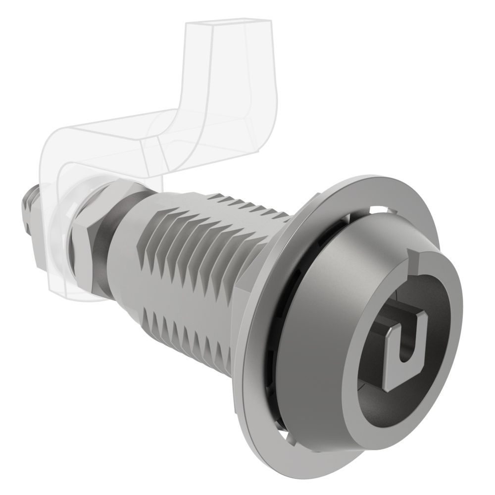 Southco VISE ACTION® Compression Latch, Large Size, 8 mm Square, Stainless Steel, Passivated