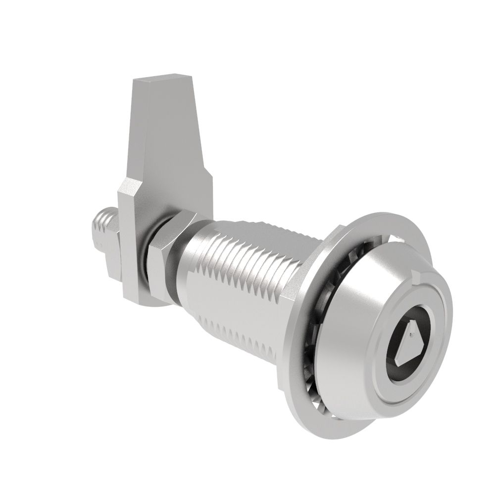 Southco VISE ACTION® Compression Latch, Large Size, 7 mm Triangle, Stainless Steel, Passivated