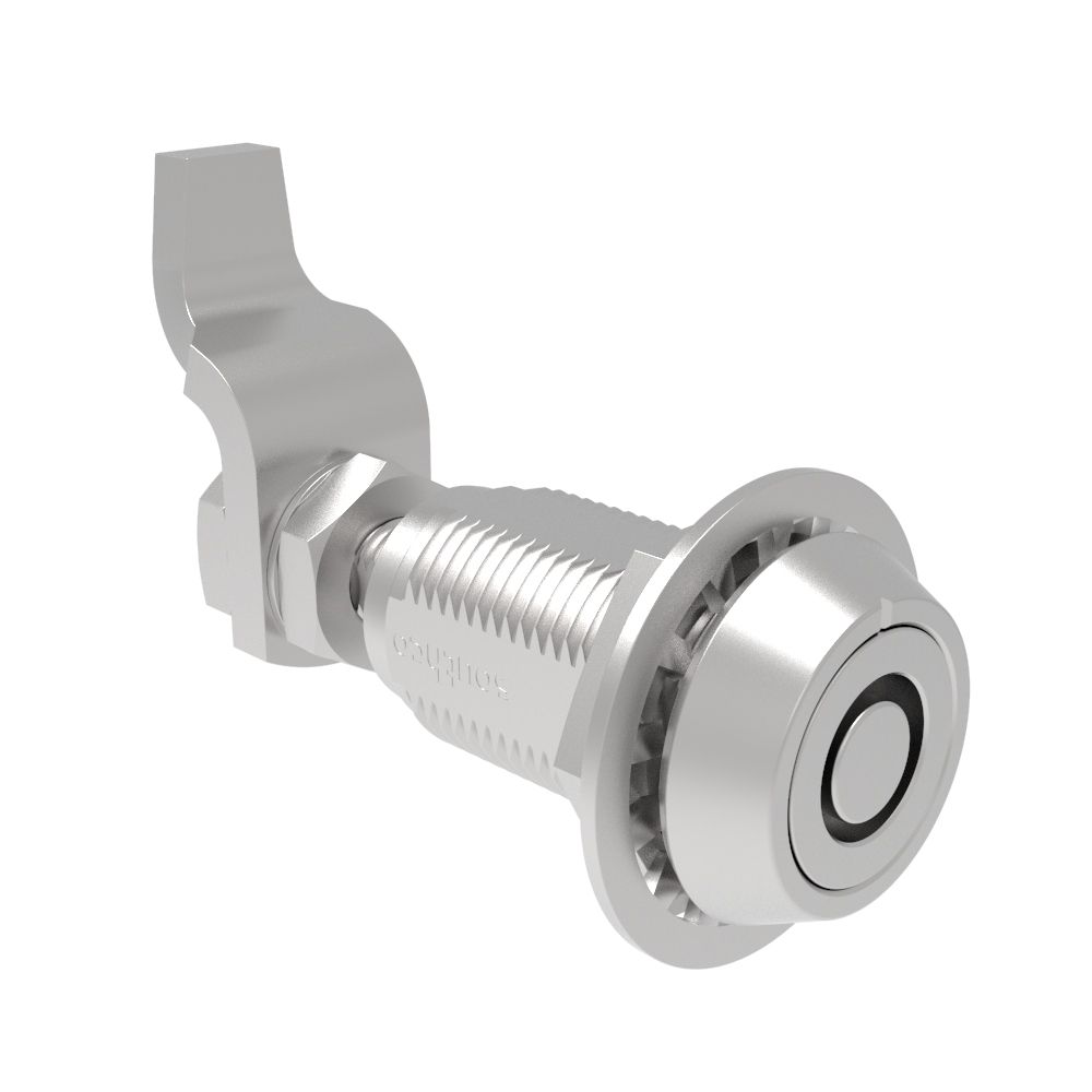Southco VISE ACTION® Compression Latch, Large Size, Southco® Tubular Key, Stainless Steel, Passivated