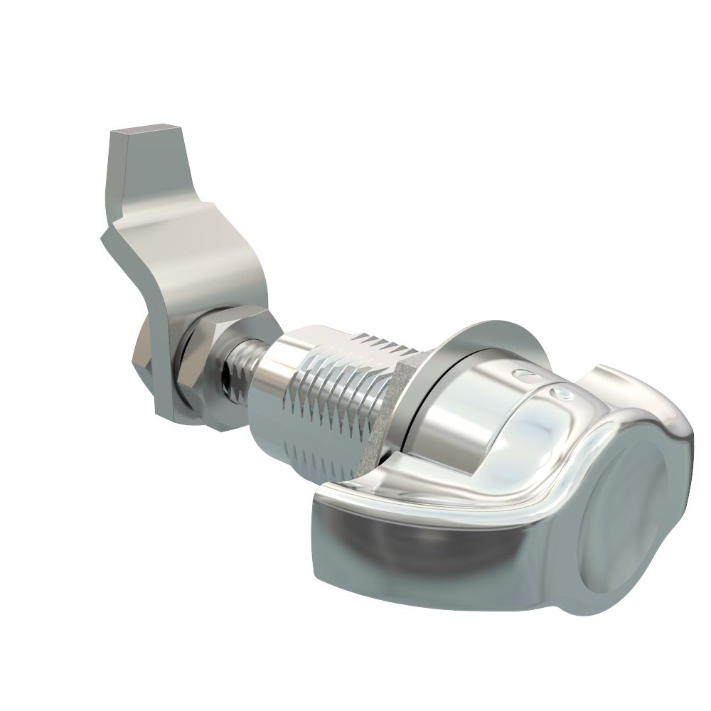 Southco VISE ACTION® Compression Latch, Large Size, Wing, Zinc Alloy, Chrome Plated, Bright