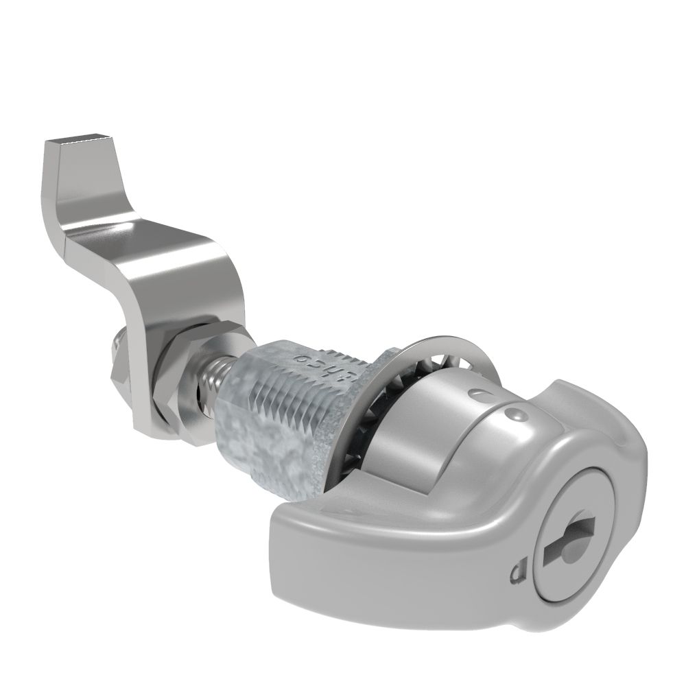 Southco VISE ACTION® Compression Latch, Large Size, Wing, Zinc Alloy, Powder Coated, Silver