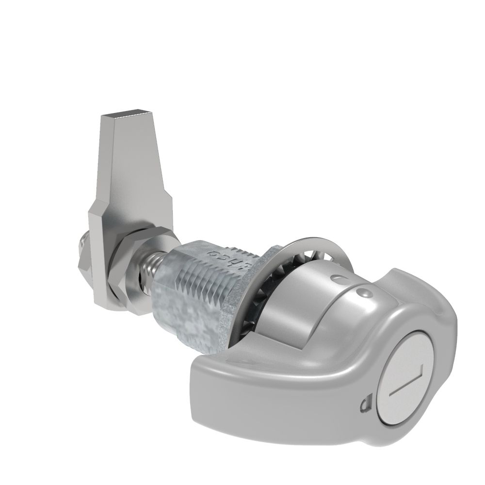 Southco VISE ACTION® Compression Latch, Large Size, Wing, Zinc Alloy, Powder Coated, Silver