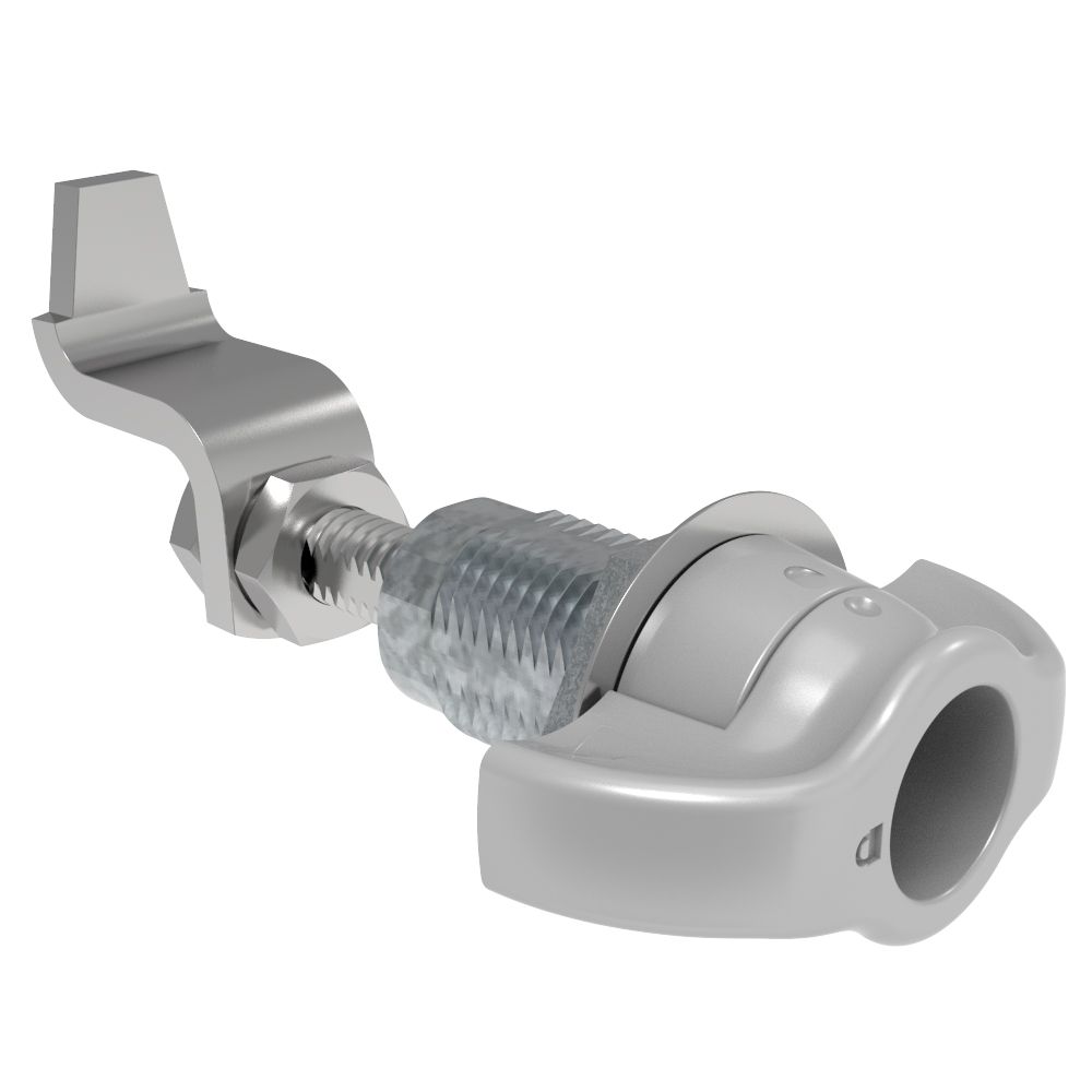 Southco VISE ACTION® Compression Latch, Large Size, Wing, Zinc Alloy, Powder Coated, Silver