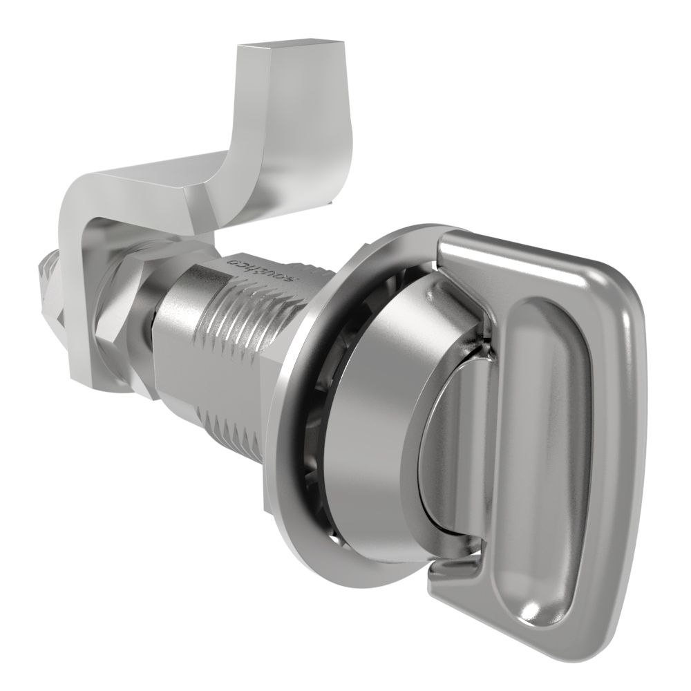 Southco VISE ACTION® Compression Latch, Large Size, Knob Style, Zinc Alloy, Chrome Plated, Bright