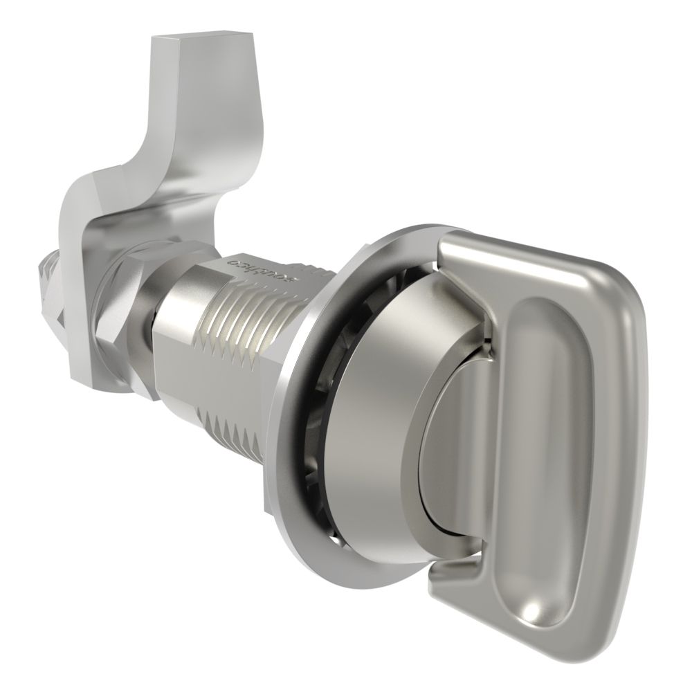 Southco VISE ACTION® Compression Latch, Large Size, Knob Style, Stainless Steel, Electropolished