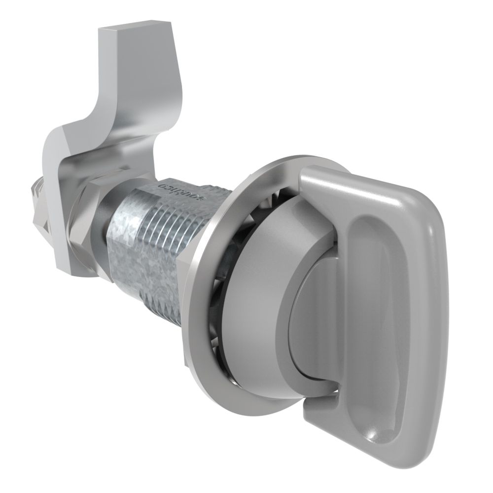 Southco VISE ACTION® Compression Latch, Large Size, Knob Style, Zinc Alloy, Powder Coated, Silver
