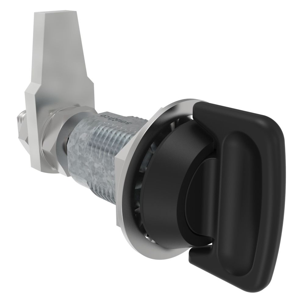 Southco VISE ACTION® Compression Latch, Large Size, Knob Style, Zinc Alloy, Powder Coated, Black