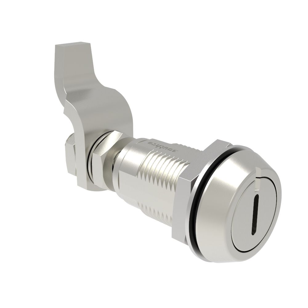 Southco VISE ACTION® Compression Latch, Large Size, Slotted Recess, Stainless Steel, Electropolished
