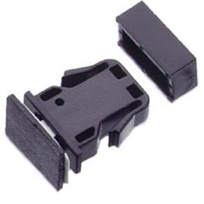Southco Push-to-Close Latch, Small Size, 1.8 - 2 or 2.9 - 3.2mm (.070 - .080 or .115 - .125in) Panel, Plastic