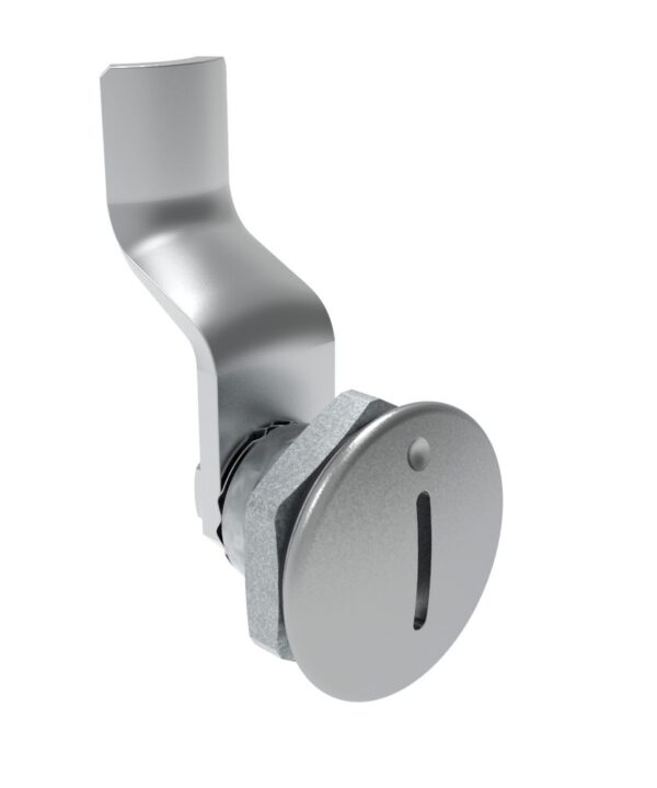 Southco Quarter-Turn Cam Latch, Slotted Recess, 30mm (1.18 in) Grip, Sealed, Zinc Alloy, Chrome Plated, Bright