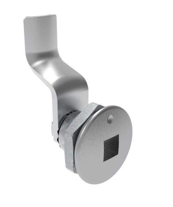 Southco Quarter-Turn Cam Latch, 8 mm Square Recess, 32mm (1.25 in) Grip, Sealed, Zinc Alloy, Chrome Plated, Bright