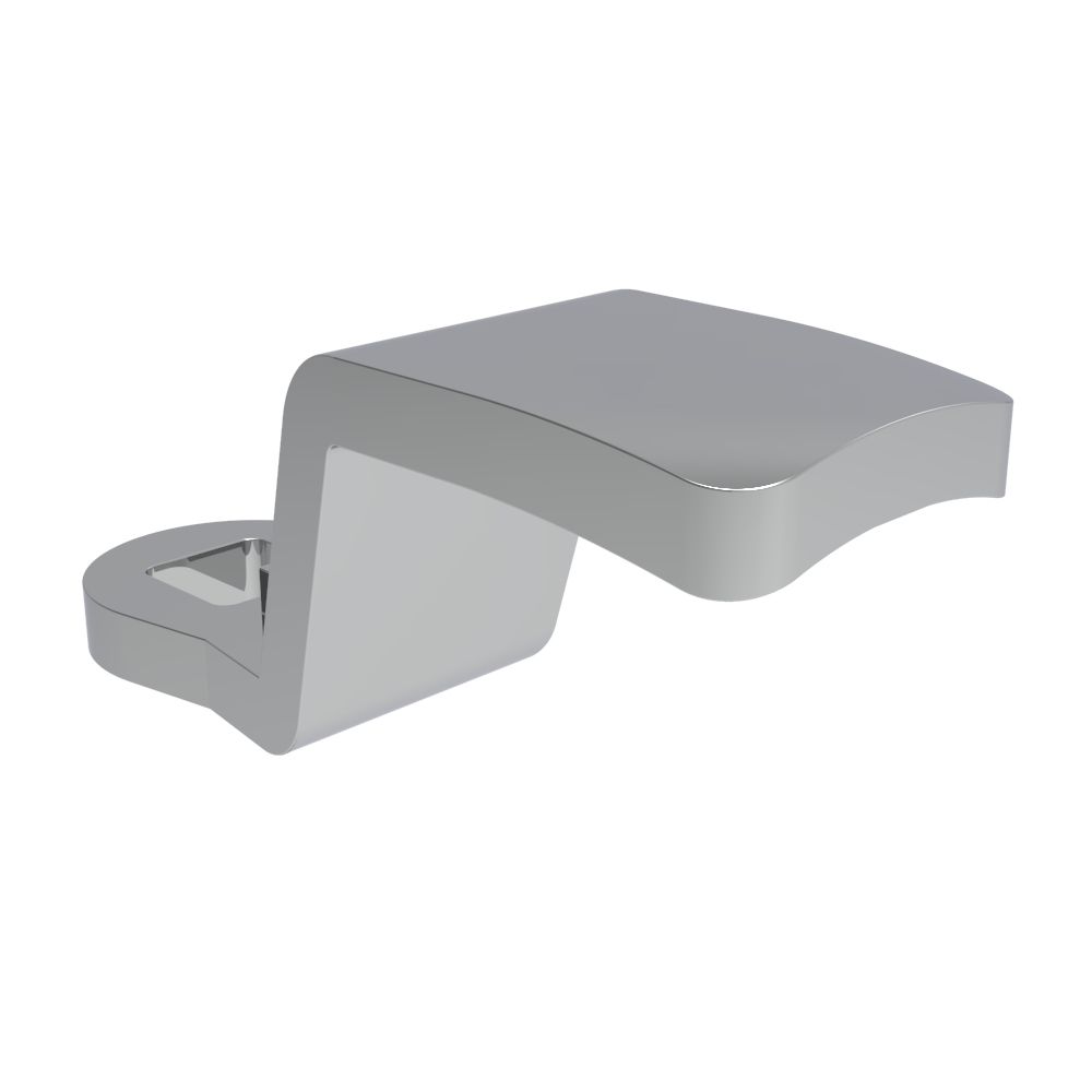 Southco Quarter-Turn Cam Latch Cam, Steel, Zinc Plate, Bright chromate