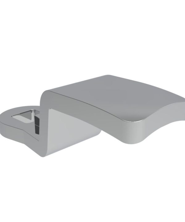 Southco Quarter-Turn Cam Latch Cam, Steel, Zinc Plate, Bright chromate