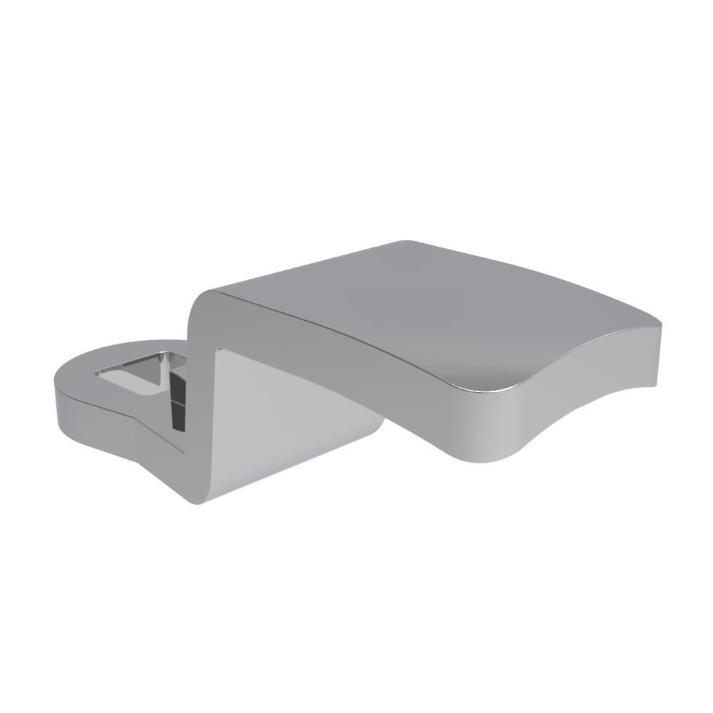Southco Quarter-Turn Cam Latch Cam, Steel, Zinc Plate, Bright chromate