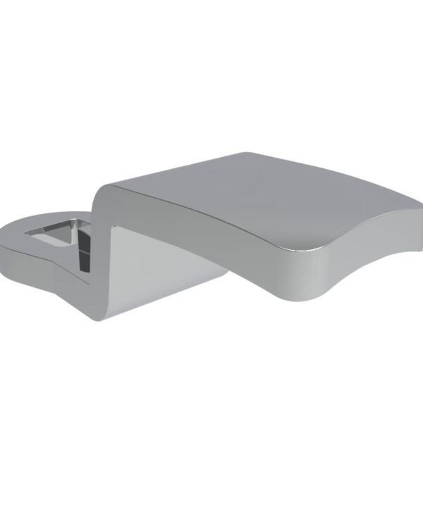 Southco Quarter-Turn Cam Latch Cam, Steel, Zinc Plate, Bright chromate