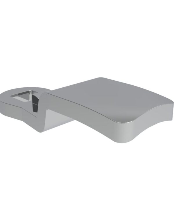 Southco Quarter-Turn Cam Latch Cam, Steel, Zinc Plate, Bright chromate