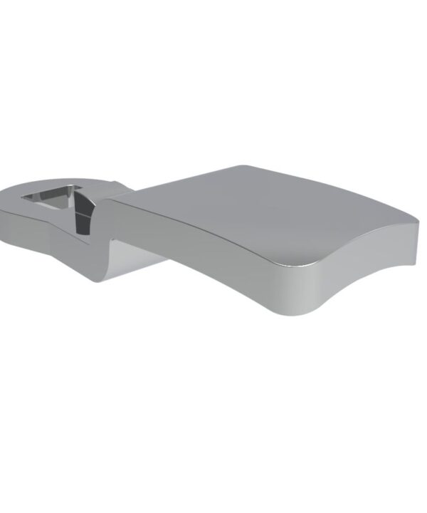 Southco Quarter-Turn Cam Latch Cam, Steel, Zinc Plate, Bright chromate