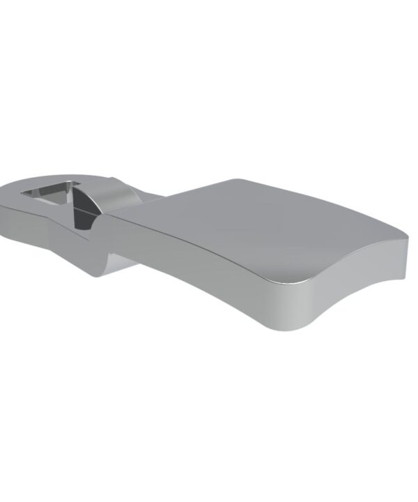 Southco Quarter-Turn Cam Latch Cam, Steel, Zinc Plate, Bright chromate